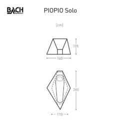 Bach Piopio Solo Zelt (russet-orange) -Campinggeschäfte Bach Piopio Solo Zelt russet orange D 282972 7002222 Bild 4