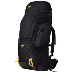 Bergans Alpinist V6 Medium 110L Rucksack (black/waxed-yellow)
