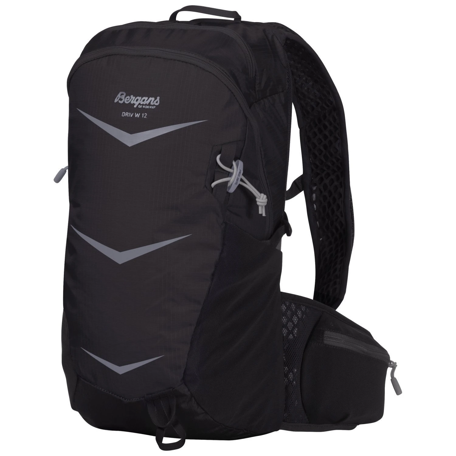 Bergans Driv 12L Rucksack (black/solid-charcoal) 3 Bergans Driv 12L Rucksack (black/solid-charcoal)