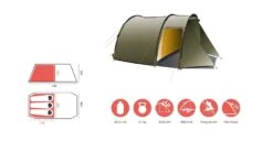 Grand Canyon Robson 3 Zelt (capulet-olive) -Campinggeschäfte Grand Canyon Robson 3 Zelt capulet olive D 330027 Bild 5