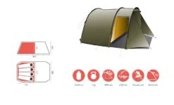 Grand Canyon Robson 4 Zelt (capulet-olive) -Campinggeschäfte Grand Canyon Robson 4 Zelt capulet olive D 330012 Bild 5