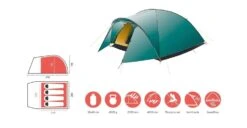 Grand Canyon Topeka 4 Zelt (blue-grass) 11 Grand Canyon Topeka 4 Zelt (blue-grass) -Campinggeschäfte Grand Canyon Topeka 4 Zelt blue grass D 330010 Bild 5