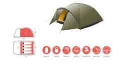 Grand Canyon Topeka 4 Zelt (capulet-olive) 11 Grand Canyon Topeka 4 Zelt (capulet-olive) -Campinggeschäfte Grand Canyon Topeka 4 Zelt capulet olive D 330028 Bild 5