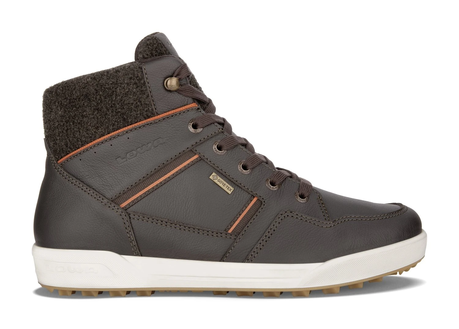 Lowa Bosco GTX Winterschuhe (dunkelbraun/orange) 3 Lowa Bosco GTX Winterschuhe (dunkelbraun/orange)