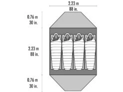 MSR Elixir 4 Zelt (gray) -Campinggeschäfte MSR Elixir 4 Zelt gray D 10313 Bild 5