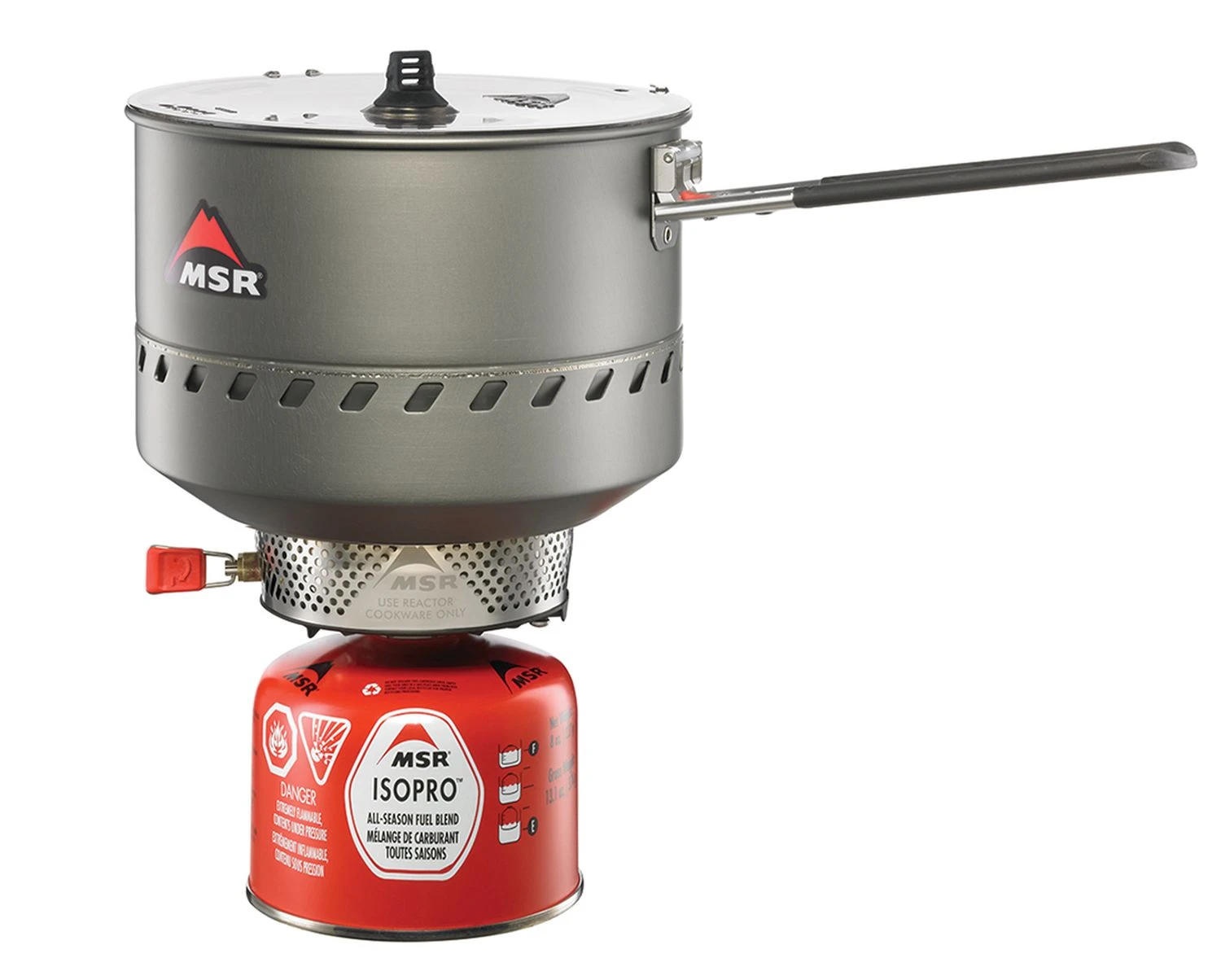 MSR Reactor 1,0 Liter Stove System 3 Lang Campingkocher – Bild 7