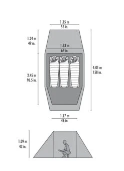 MSR Tindheim 3 Zelt (green) 11 MSR Tindheim 3 Zelt (green) -Campinggeschäfte MSR Tindheim 3 Zelt green D 10833 Bild 5