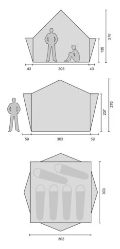 Nordisk Midgard 9.2 Zelt (natural) 15 Nordisk Midgard 9.2 Zelt (natural) -Campinggeschäfte Nordisk Midgard 9.2 Zelt natural D 142029 Bild 7