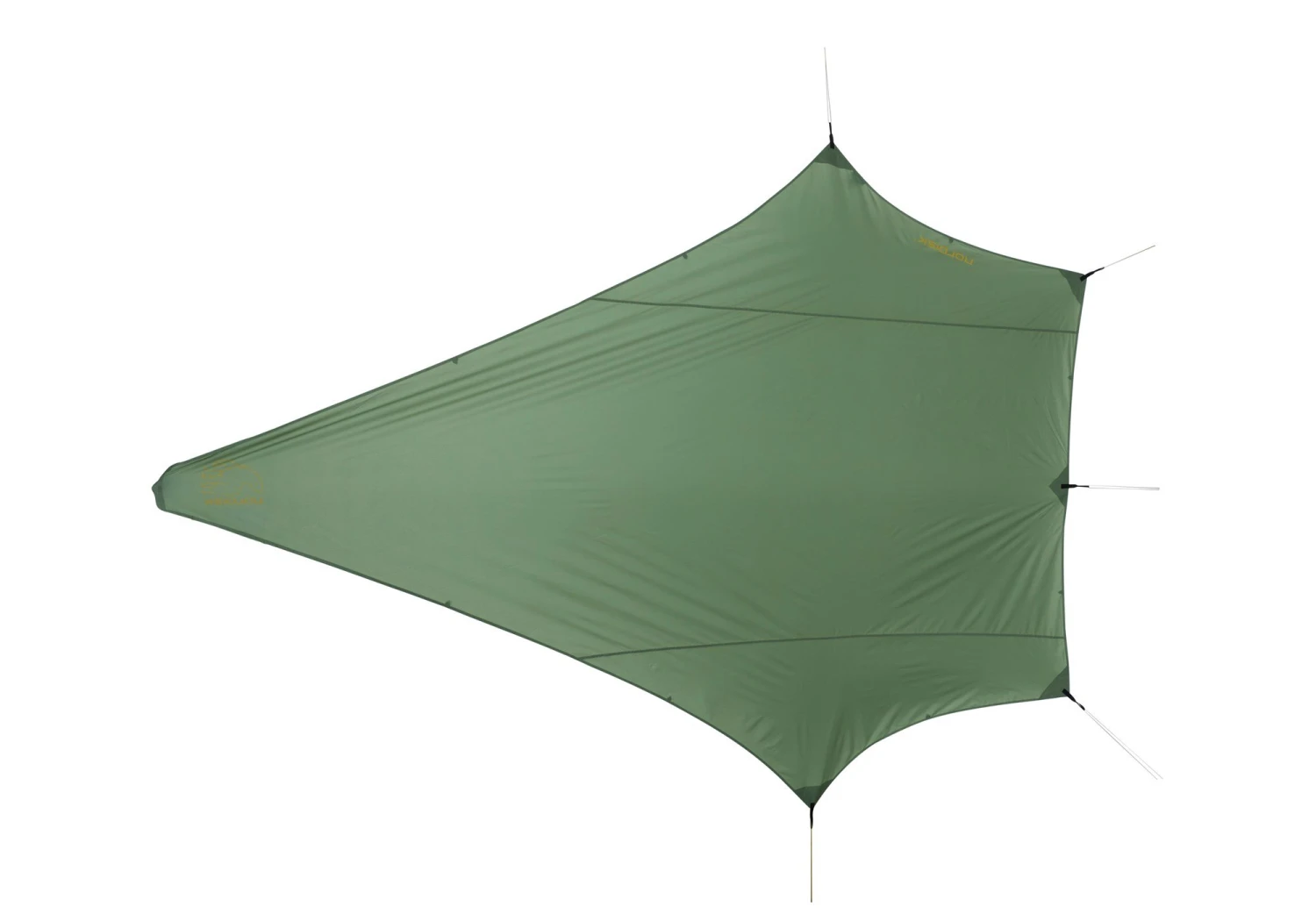 Nordisk Voss Diamond PU Tarp (dark-olive) 4 Nordisk Voss Diamond PU Tarp (dark-olive) – Bild 2