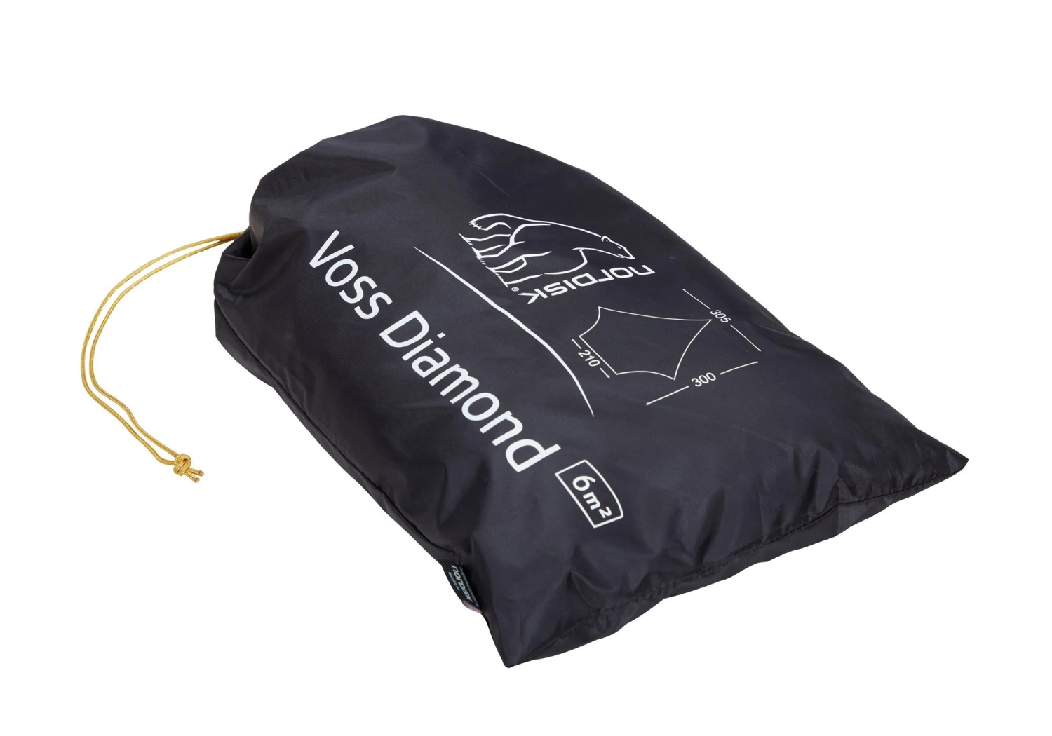 Nordisk Voss Diamond PU Tarp (dark-olive) 6 Nordisk Voss Diamond PU Tarp (dark-olive) – Bild 4