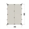 Tatonka Tarp 4 TC (sand-beige) -Campinggeschäfte Tatonka Tarp 4 TC sand beige D 2468 321 Bild 1
