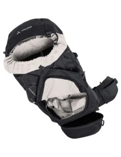 Vaude Asymmetric 52+8 Rucksack (black) -Campinggeschäfte Vaude Asymmetric 52 8 Rucksack black D 15945 010 Bild 4